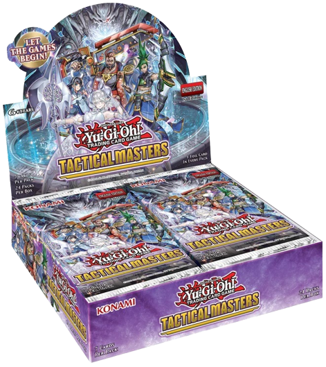 YGO Tactical Masters 1st Edition Booster Box